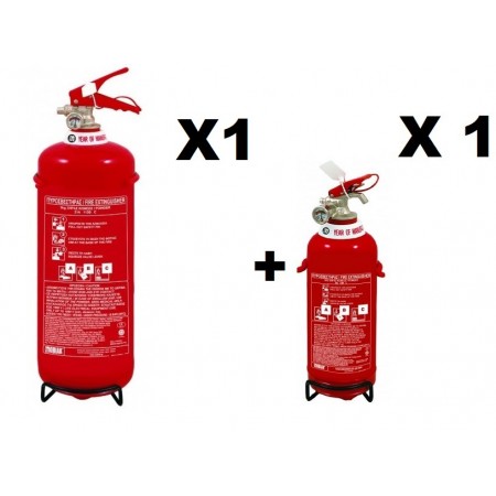 Σετ πυροσβεστήρες ΦΟΡΤΗΓΩΝ ΑΠΟ 3,5 ΕΩΣ 12tn