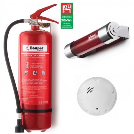 Σετ πυρασφάλειας φορτιστή οχήματος (EV)