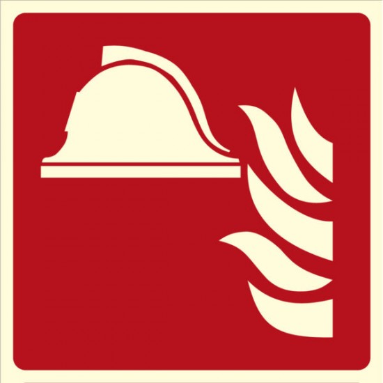 Σήμανση φωσφορίζουσα ΣΤΑΘΜΟΣ ΕΡΓΑΛΕΙΩΝ 21Χ21cm ΕΧ214 ISO7010