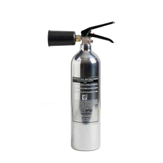 Πυροσβεστήρας διοξειδίου του άνθρακα CO2 2Κg INOX (34B) CE/EN3